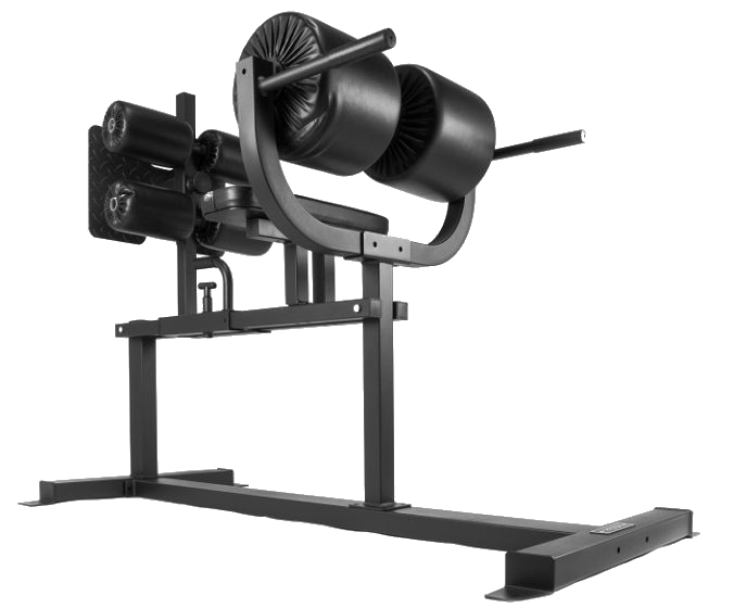 Glute Ham Developer Justerbar (GHD) Stål Svart