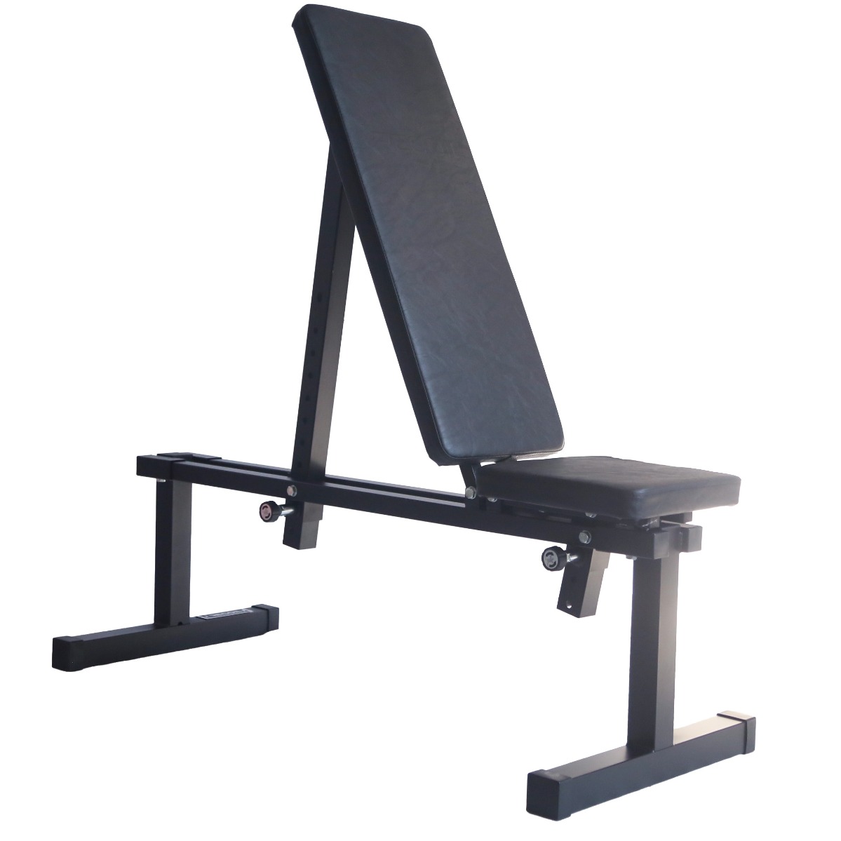 Träningsbänk Basic B76, Justerbar Maxvikt 220kg Svart