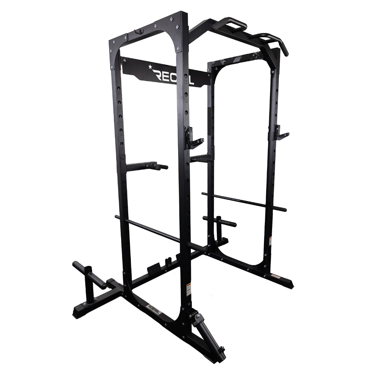 Power Rack Light Svart Stål bild 1
