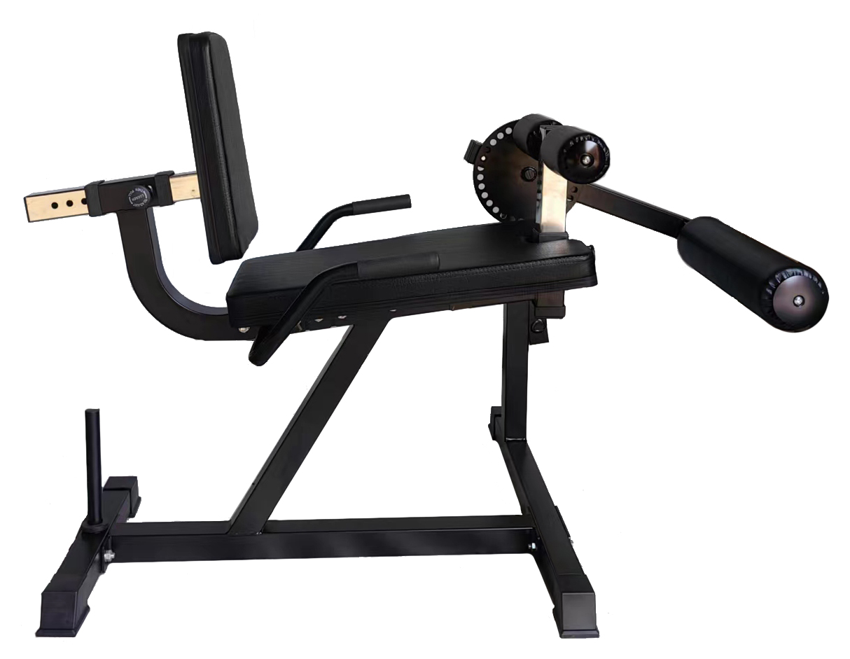 Benspark/Lårcurl Justerbar Basic, Stål Svart bild 1