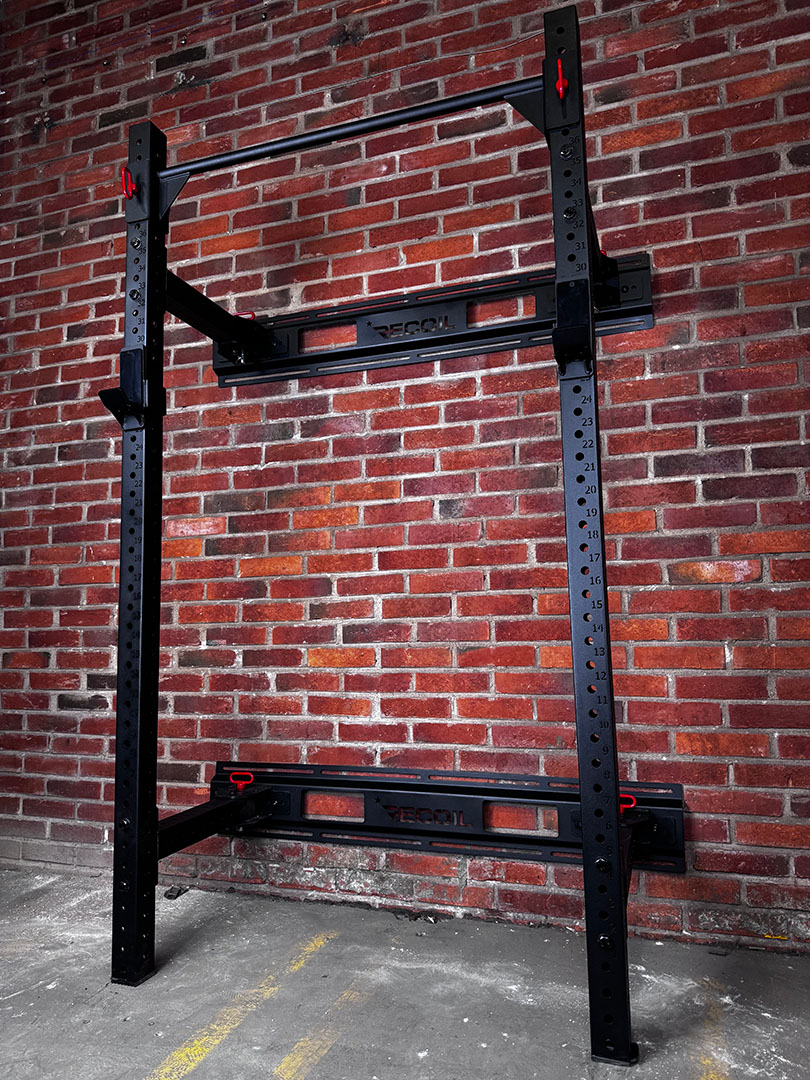 Rack Fällbart Svart Premium med Backboard bild 1