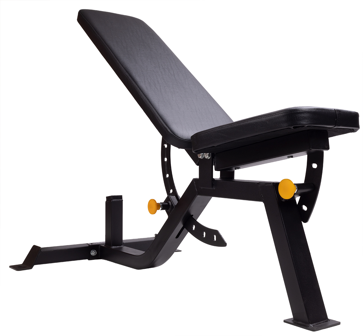 Träningsbänk Classic, Justerbar Maxvikt 300kg Svart