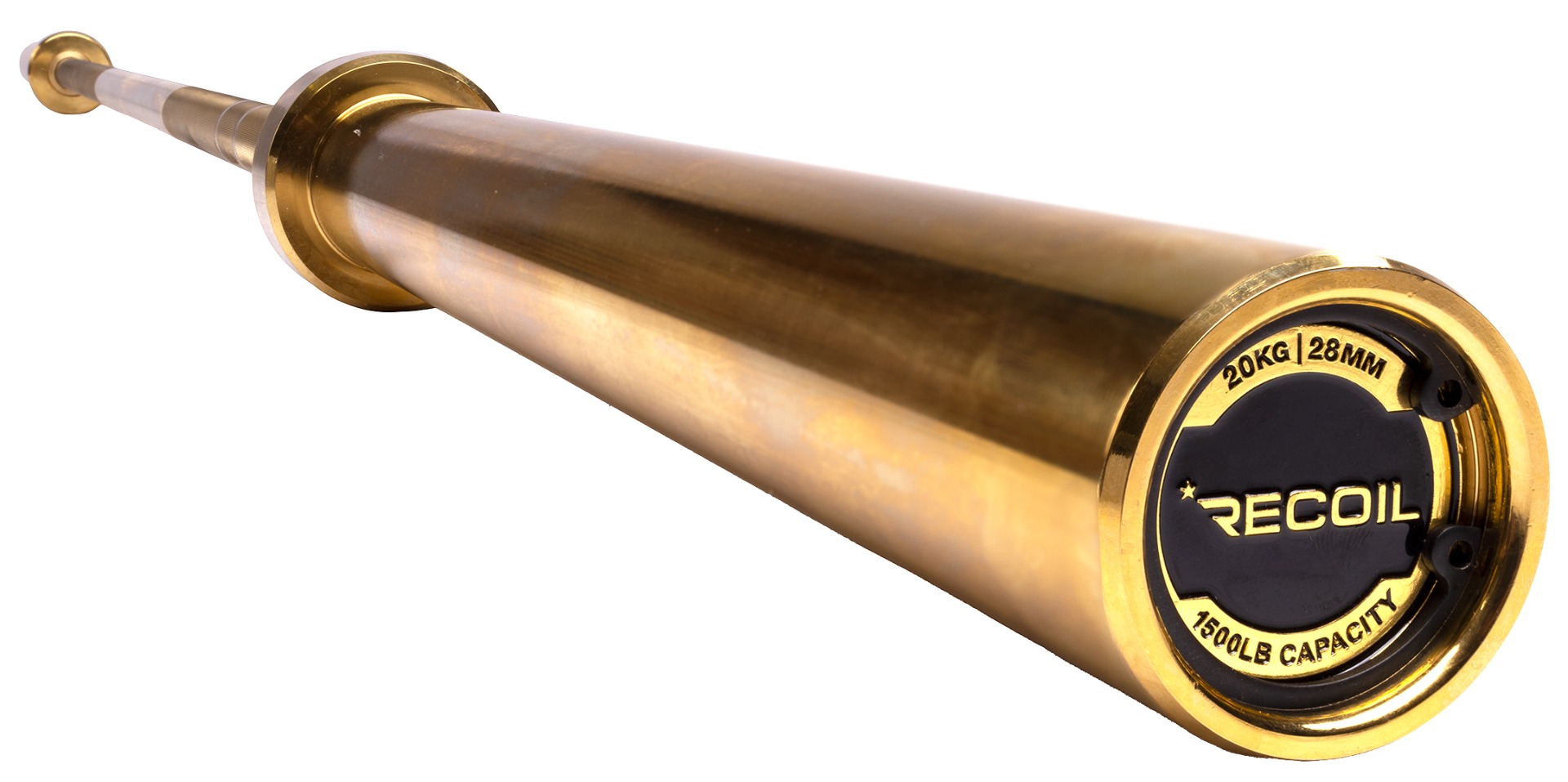 The Barbell To Rule Them All! - Skivstång Guld/Titan 220cm 20kg bild 1