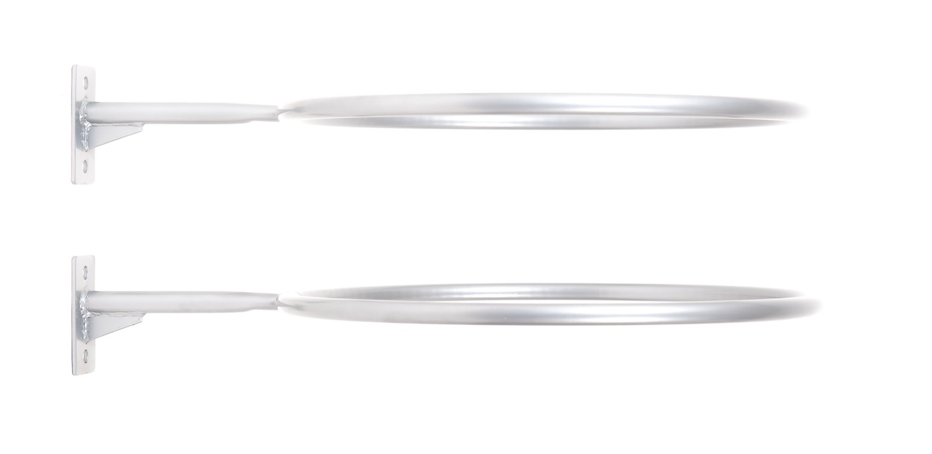 Vägghållare för pilatesboll - 2pack